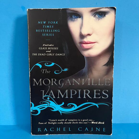 The Morganville Vampires Vol. 1 by Rachel Caine -Glass Houses + Dead Girls Dance - Picture 1 of 8